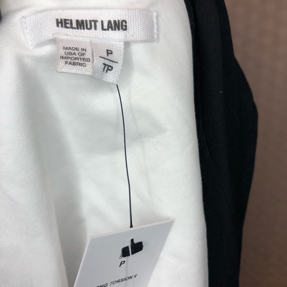 NWT Helmut Lang Long Torsion Vest Sz P - Picture 8 of 9